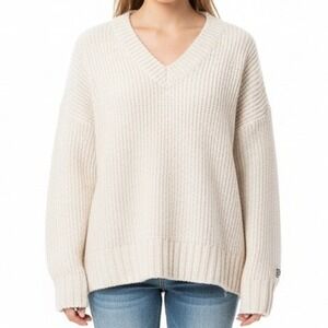 Pink Victorias Secret Sweater Womens XS Cabincore Knit Pullover Cozy Warm Preppy